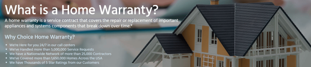 choice home warranty home page